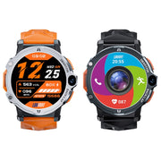 LOKMAT APPLLP6 PRO 1.54-inch 4G+64G Android 8.1 Dual-camera Independent Card Smart Watch(Silver)