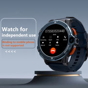 LOKMAT APPLLP6 PRO 1.54-inch 4G+64G Android 8.1 Dual-camera Independent Card Smart Watch(Black)
