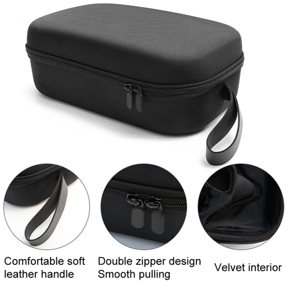 For Meta Quest 2 / 3 VR Glasses Integrated Storage Protective Case Portable Hard Bag(Black)