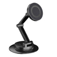 360 Rotating Car Magnetic Cell Phone Holder Magsafe Metal Car Folding Navigation Stand(Black) - Universal Car Holders by PMC TechLife | Online Shopping South Africa | PMC TechLife | Buy Now Pay Later Mobicred