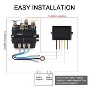 Wireless Remote Control SUV Truck Electric Winch, Model: 213X2