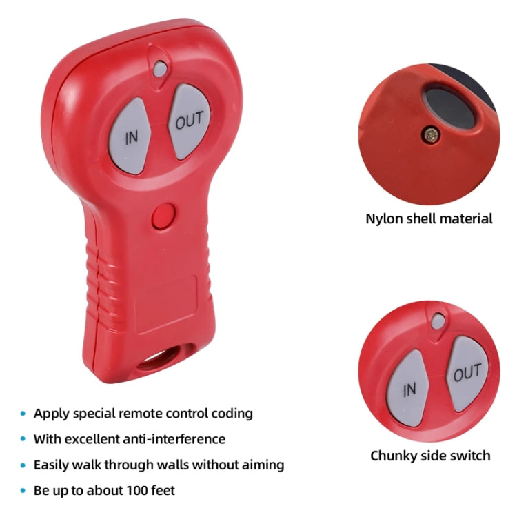 Wireless Remote Control SUV Truck Electric Winch, Model: 213X2