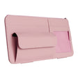 Multi-functional Car Sunshade Sunglasses ID Ticket Storage Bag Car Sun Visor Eyeglasses Case(Pink) - Stowing Tidying by PMC TechLife | Online Shopping South Africa | PMC TechLife | Buy Now Pay Later Mobicred