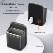 Car Seat Storage Bag With Water-resistant Bucket Car Storage Multifunctional Trash Can(Grey)