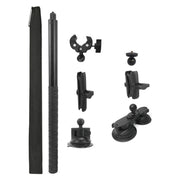 For Insta 360 ONE X / X2 / X3 / X4 Car Top Suction Cup Selfie Stick Bracket, Model: Set 1