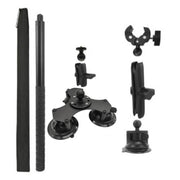 For Insta 360 ONE X / X2 / X3 / X4 Car Top Suction Cup Selfie Stick Bracket, Model: Set 4