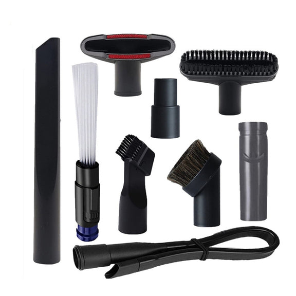9 In 1 Set 4 Universal Vacuum Attachments 32mm Nozzle Adapter Accessories Cleaning Kit