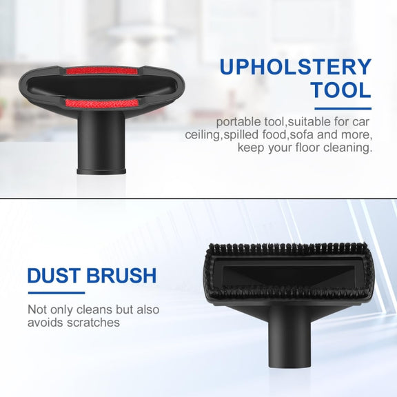9 In 1 Set 4 Universal Vacuum Attachments 32mm Nozzle Adapter Accessories Cleaning Kit
