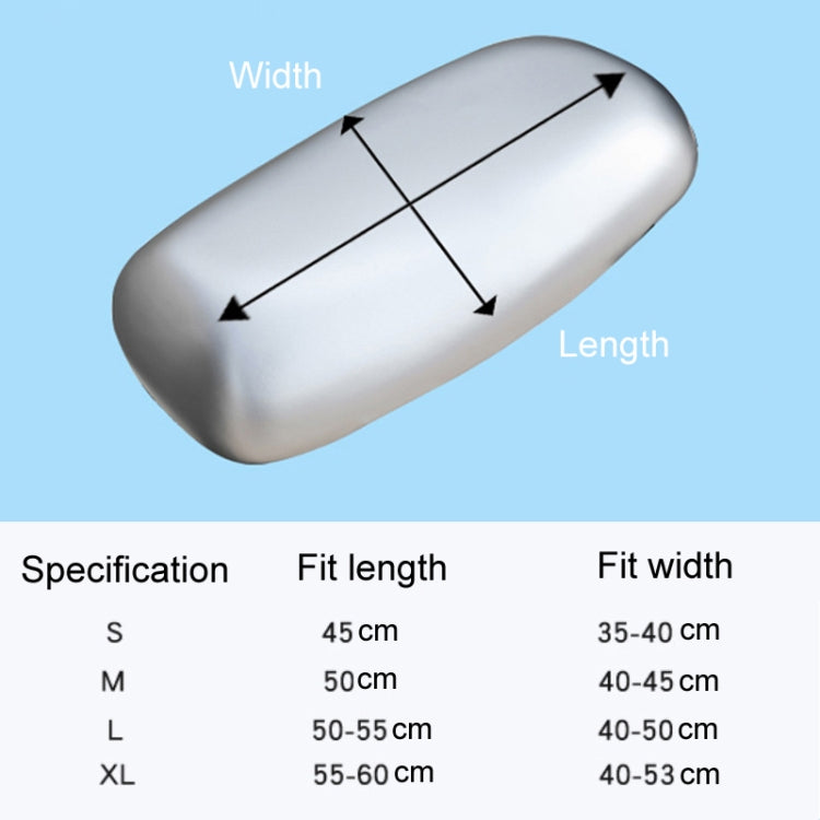 Electric Vehicle Universal Water-resistant Sun Protection Seat Cover For All Seasons, Color: Silver(S)