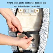 Electric Vehicle Universal Water-resistant Sun Protection Seat Cover For All Seasons, Color: Silver(S)