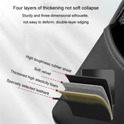 Car Between Seats Organizer Multifunctional Storage Bag Front And Back Dual Usage Tissue Box(Grey)