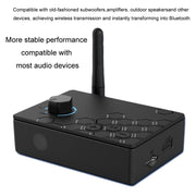 Bluetooth 5.4 Receiver Digital To Analog Card U Disk Converter Adapter With Remote Control(Coaxial Conversion)