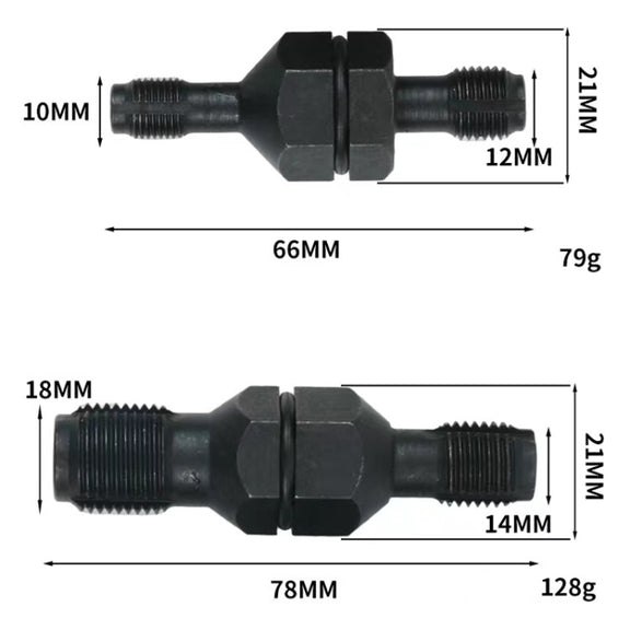 2pcs /Set Automobile Double-Ended Spark Plug Thread Repair Tool