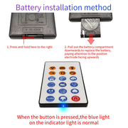 HI.GROOM Car LED Customized Pixel Emoticon Lights Bluetooth Remote Control Interactive AI Screen, Style: With Remote Control