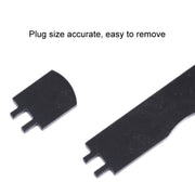 2pcs Ignition Coil Plug Removal Tool Snap Wrench(Black)