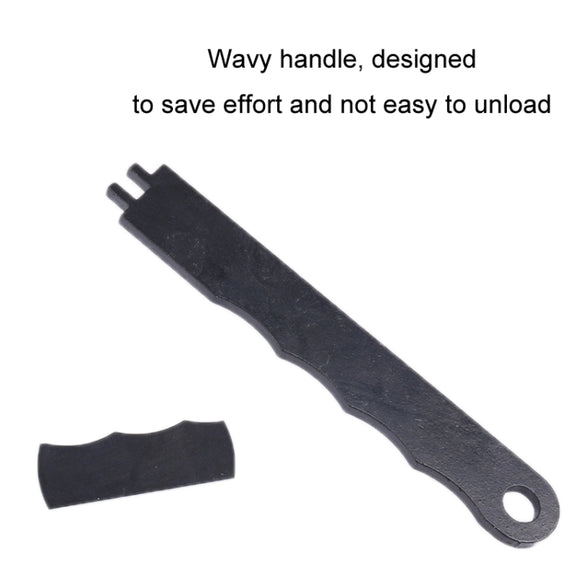 2pcs Ignition Coil Plug Removal Tool Snap Wrench(Black)