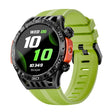 LOKMAT ZEUS6 PRO 1.46-Inch IP68 Waterproof SOS Flashlight Bluetooth Smart Watch(Yellow Green) - Smart Watches by LOKMAT | Online Shopping South Africa | PMC TechLife | Buy Now Pay Later Mobicred
