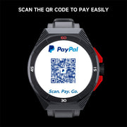 LOKMAT COMET2 PRO 1.46-Inch 5ATM Water-resistant Bluetooth Call Smart Watch, Color: Black Leather