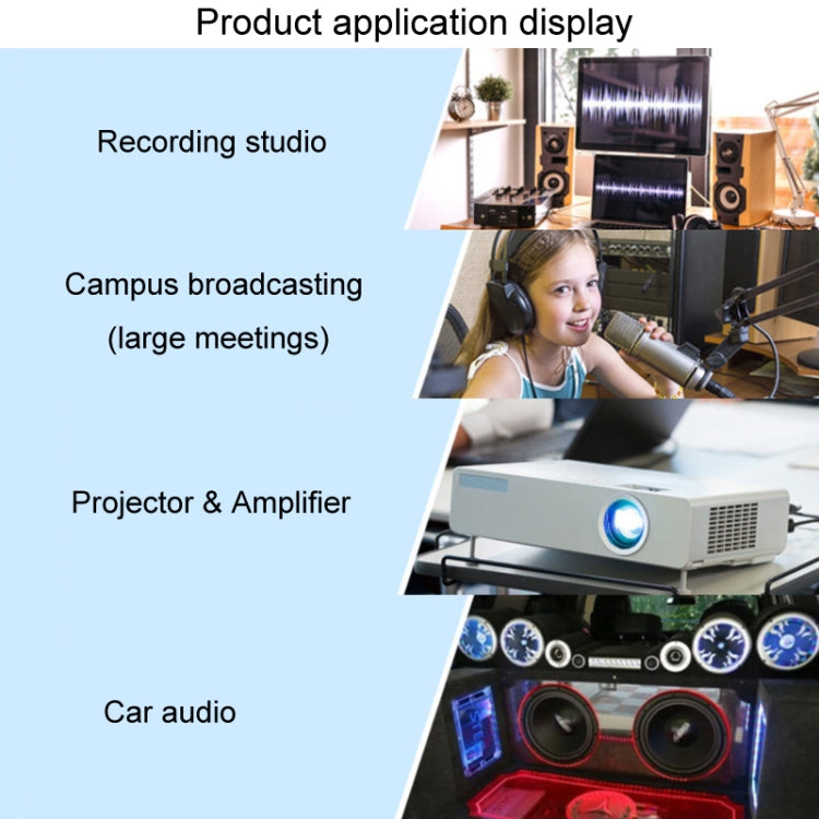 RCA Audio Ground Loop Isolator Anti-Interference Noise Reducer Eliminate Current Sound Bluetooth Receiver(Ellipse)