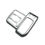 For 2024 Suzuki Spacia Custom Right-Hand Drive Gear Shift Frame Control Panel Decorative Sticker(Silver)
