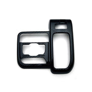 For 2024 Suzuki Spacia Custom Right-Hand Drive Gear Shift Frame Control Panel Decorative Sticker(Carbon Fiber)