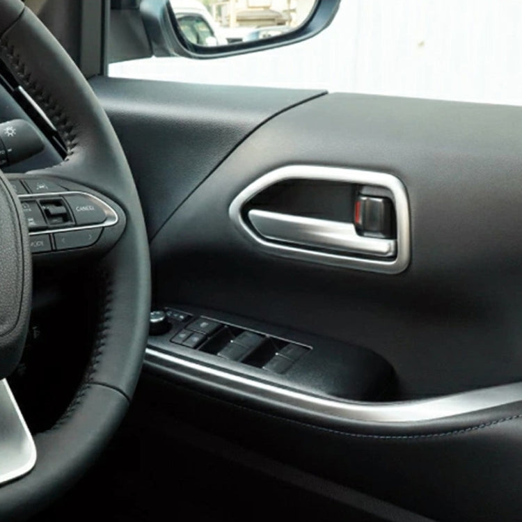 For Toyota 2022 VOXY/NOAH 90 Series Right-hand Drive Door Handle Patch Frame(Piano Black)