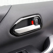 For Toyota 2022 VOXY/NOAH 90 Series Right-hand Drive Door Handle Patch Frame(Piano Black)