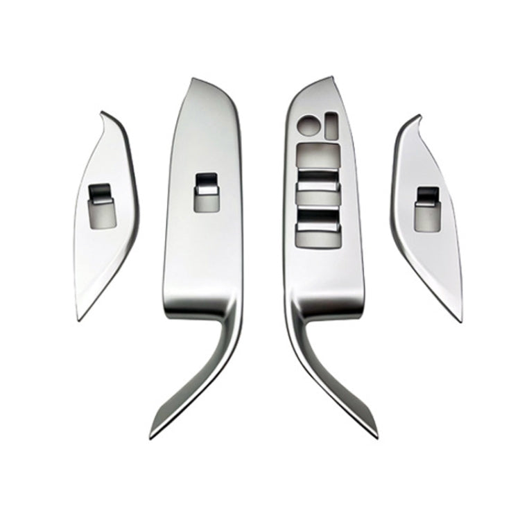 For Toyota 2022 VOXY/Noah 90 Series Right-hand Drive Glass Switch Panel Modification Sticker(Matte Silver)