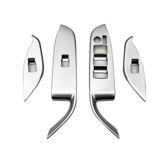For Toyota 2022 VOXY/Noah 90 Series Right-hand Drive Glass Switch Panel Modification Sticker(Matte Silver)