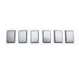 For Mitsubishi 2023 Delica Mini Right-Hand Drive Front Grille Modified Decorative Frame(Silver) - Front Grille Decoration Strip by PMC TechLife | Online Shopping South Africa | PMC TechLife | Buy Now Pay Later Mobicred