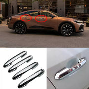 For 2023 Toyota Crown Right-hand Drive Door Handle Protection Cover Decoration(Electroplating Mirror)