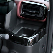 For 2024 Suzuki Spacia Custom Right-hand Drive Dashboard Center Control Strip Sticker(Black)