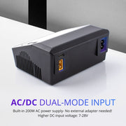 ToolkitRC M6DAC Dual Way Aeromodelling Drone Li-Po Battery Balance Charger(EU Plug)