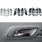 For 2023 Toyota Crown Door Handle Cover Decorative Frame, Style: Right-hand Drive(Silver)