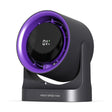 HX-F315 100-speed USB Charging Digital Display Wall-mounted Desktop Turbine Fan(Gray) - Electric Fans by PMC TechLife | Online Shopping South Africa | PMC TechLife | Buy Now Pay Later Mobicred