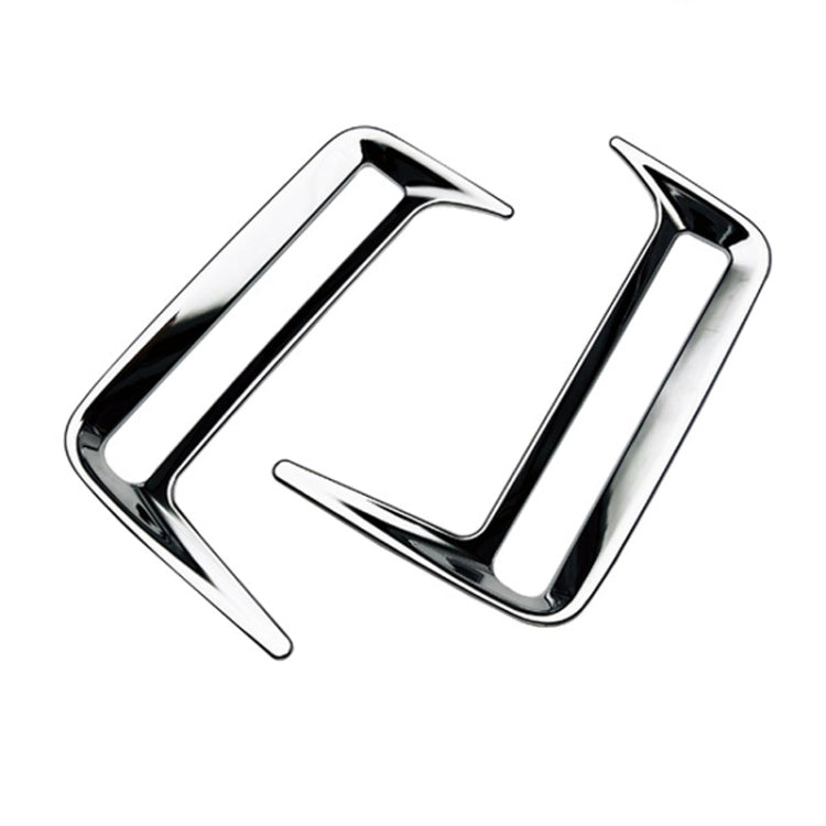 For 2024 Suzuki Spacia Custom Right-Hand Drive Rear Bumper Fog Lamp Trim Strip(Electroplating Mirror)