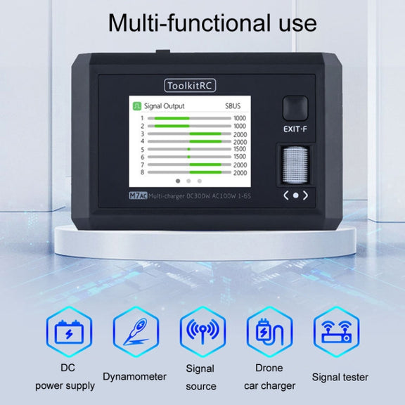 ToolkitRC M7AC Airplane And Car Model Li-Po Battery Balance Charger(US Plug)