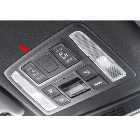 For Toyota 2022 VOXY/Noah 90 Series Reading Light Decorative Frame(Silver)
