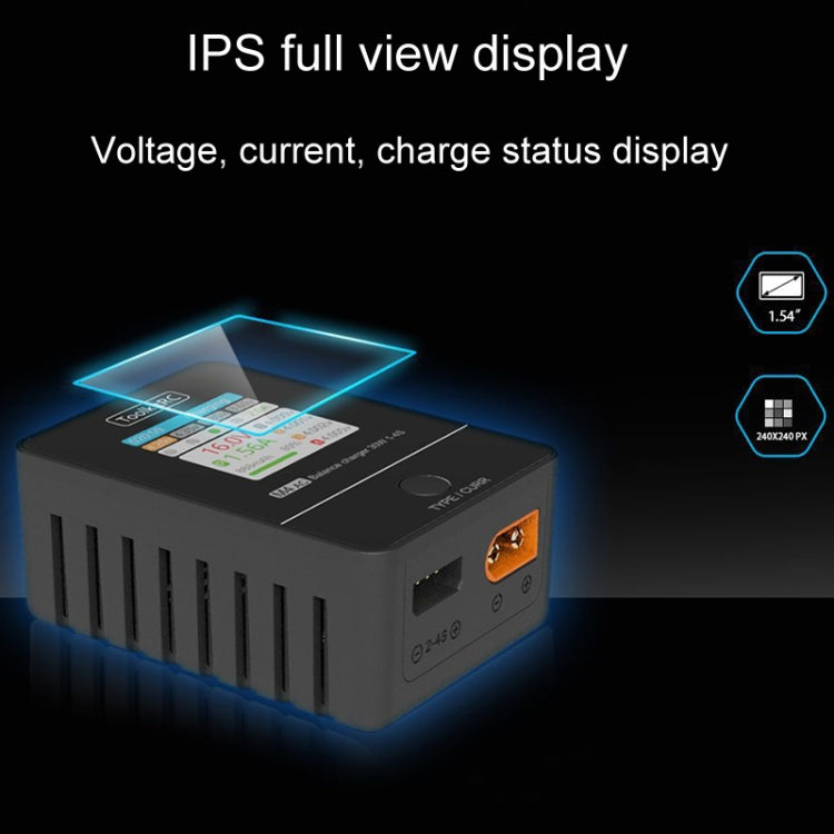 ToolkitRC M4AC Airplane And Car Model Li-Po Battery Balance Charger(EU Plug)
