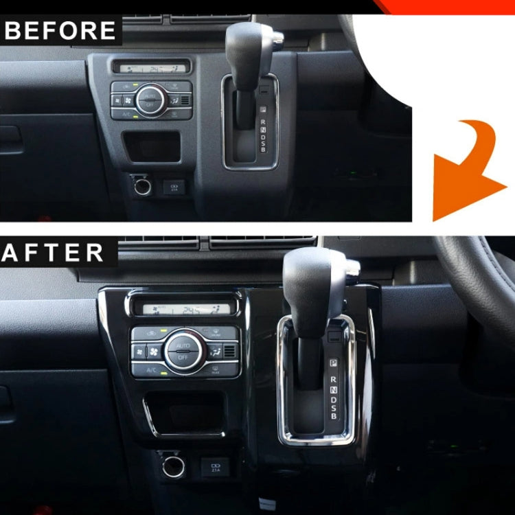 For Daihatsu 2022 Atrai S700 S710 Right-hand Drive Air Conditioning Control Box Modification(Silver)