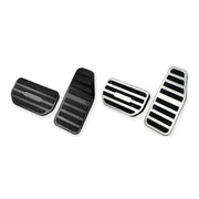 For Suzuki 2023 Spacia MK54S MK94S Right-hand Drive Accelerator Pedal Sticker(Brushed Silver)