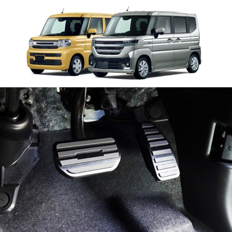 For Suzuki 2023 Spacia MK54S MK94S Right-hand Drive Accelerator Pedal Sticker(Black Titanium)