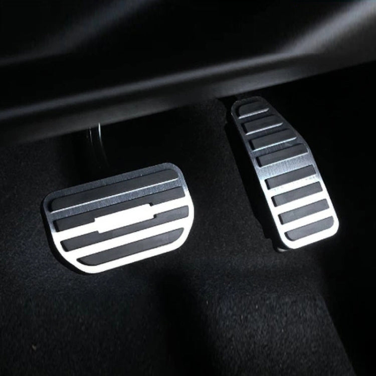 For Suzuki 2023 Spacia MK54S MK94S Right-hand Drive Accelerator Pedal Sticker(Brushed Silver)