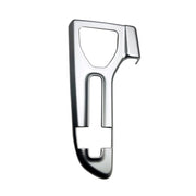 For 2023 Toyota Crown Center Control Gear Decorative Bright Frame, Size: Left-hand Drive(Silver)