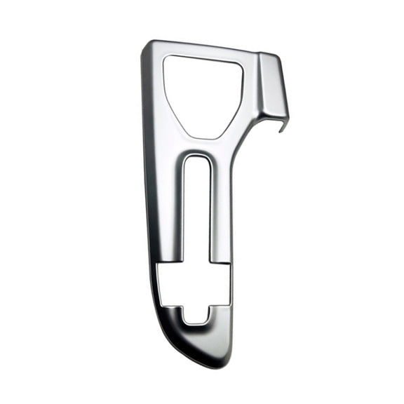 For 2023 Toyota Crown Center Control Gear Decorative Bright Frame, Size: Left-hand Drive(Silver)