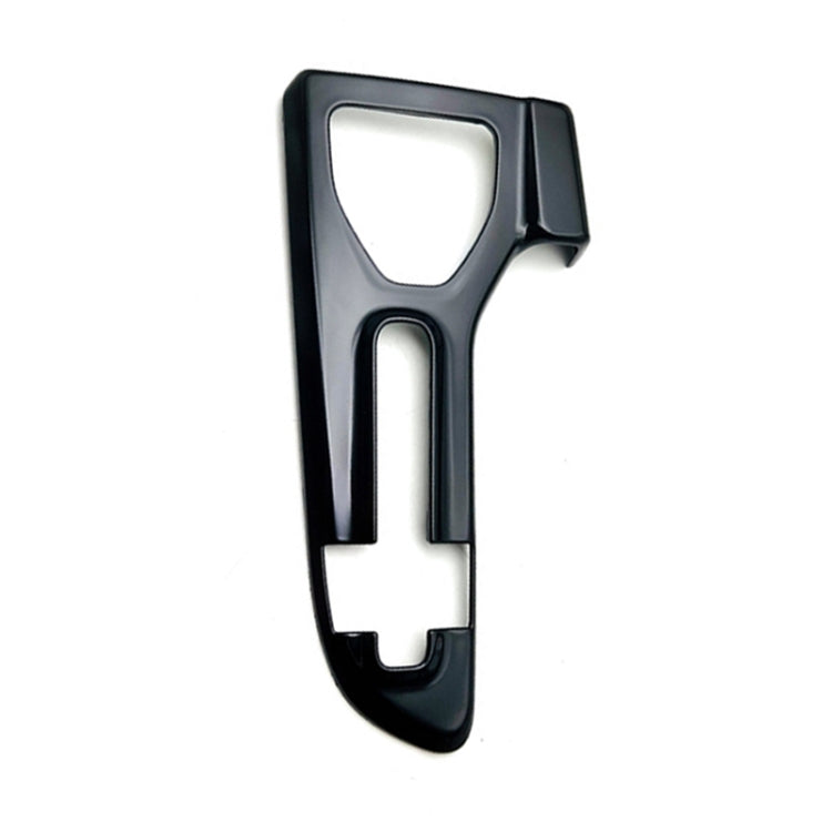 For 2023 Toyota Crown Center Control Gear Decorative Bright Frame, Size: Left-hand Drive(Black)