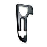 For 2023 Toyota Crown Center Control Gear Decorative Bright Frame, Size: Left-hand Drive(Black)