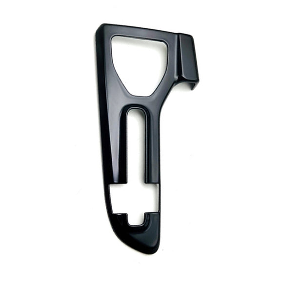 For 2023 Toyota Crown Center Control Gear Decorative Bright Frame, Size: Left-hand Drive(Black)