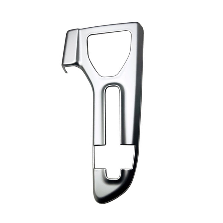 For 2023 Toyota Crown Center Control Gear Decorative Bright Frame, Size: Right-hand Drive(Silver)