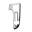 For 2023 Toyota Crown Center Control Gear Decorative Bright Frame, Size: Right-hand Drive(Silver) - Car Interior Mouldings by PMC TechLife | Online Shopping South Africa | PMC TechLife | Buy Now Pay Later Mobicred